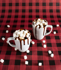 Mug of hot chocolate