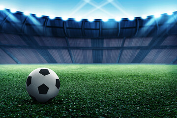 Ball on the grass