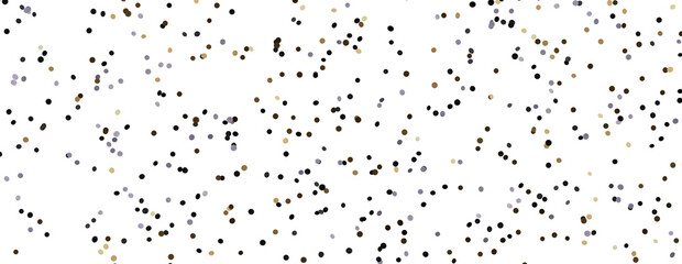 Golden confetti falling down isolated on transparent background..Glittering golden confetti png. Glittering golden confetti falls from above on transparent background. Celebrate festivals.