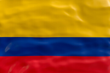 National flag  of Colombia. Background  with flag  of Colombia
