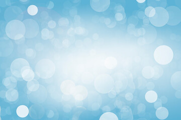 abstract bokeh background blue and white