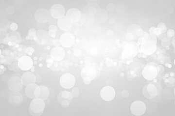 abstract bokeh background grey and white