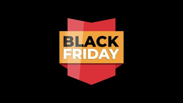 Black Friday sale sign banner for promo video. Sale badge. Special offer discount tags. super sale, free delivery.