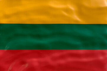 National flag  of Lithuania. Background  with flag  of Lithuania