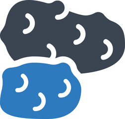 Potato vegetable icon