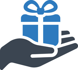 Thanksgiving gift icon