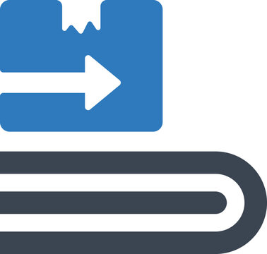 Factory Conveyor Icon