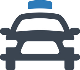 Obraz premium Taxi cab icon