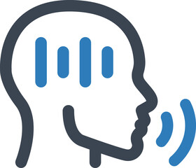 Voice recognition icon