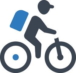 Courier express delivery icon