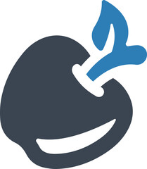 Apple fruit icon