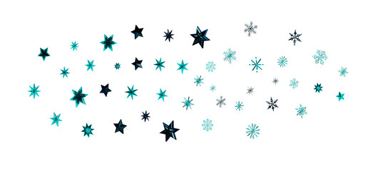 Snowflakes Falling On Snow - Winter Banner