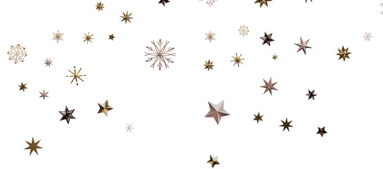 Snowflakes Falling On Snow - Winter Banner