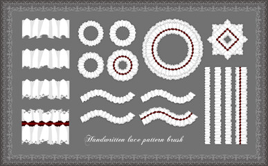 レース_シームレスパターン_ブラシ