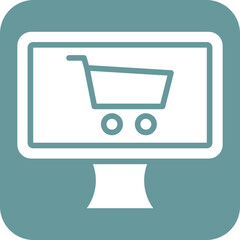 Online Shopping Icon Style