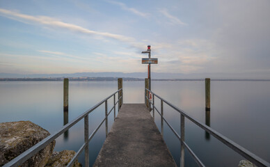 Fototapeta premium LAC LÉMAN 