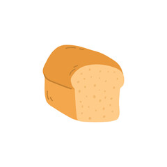 Hand draw bakery product. Baguette,bread,croissant.