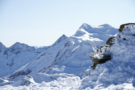 Winter Mountain Landscape, Bad Gastein