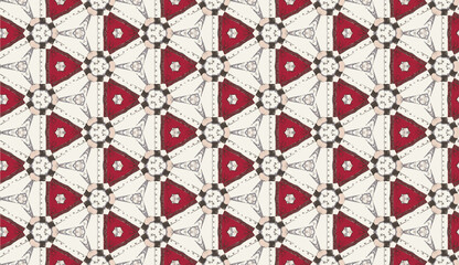 Abstract seamless pattern, Seamless ethnic oriental pattern traditional, design for interior,wallpaper,fabric,curtain,carpet,clothing,Batik,background , Seamless  illustration, Embroidery style.