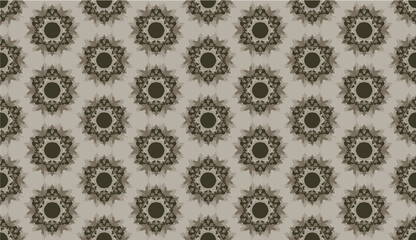 Abstract seamless pattern, Seamless ethnic oriental pattern traditional, design for interior,wallpaper,fabric,curtain,carpet,clothing,Batik,background , Seamless  illustration, Embroidery style.