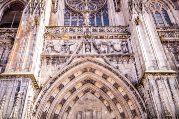 Saint-nicolas-de-port basilica, France, exteriors