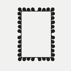 Frame, in the style of an ornament, Vector illustration eps 10, Art.	