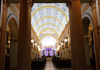 Fototapeta na wymiar Interior of the Cathedral