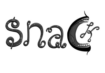 Obraz premium Lettering of the word 