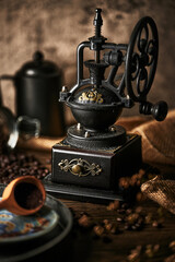 コーヒーミルのセット