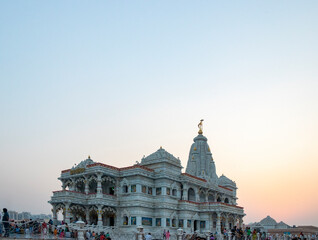 Very famous Hindu Temple- Prem Mandir. This temple is dedicated to Lord Krishna and Radha