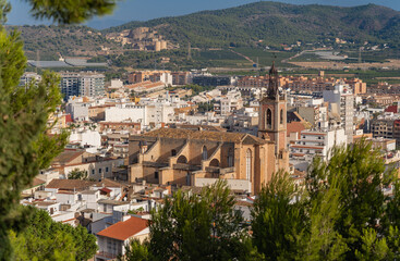 Obraz premium The ancient town of Sagunto