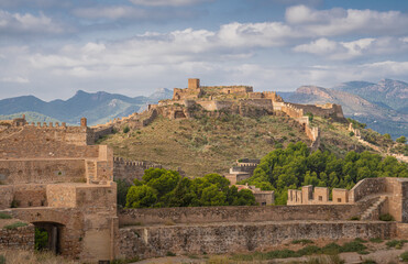 Fototapeta premium The Castle of Sagunto, Valencian community