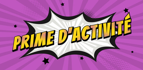 prime d'activité dechir violet