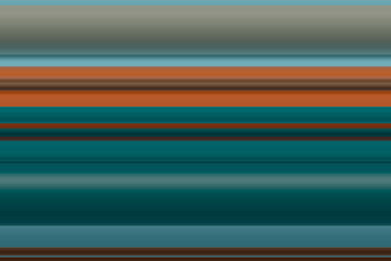 Teal and orange striped modern background for horizontal futuristic multicolored wallpaper gradient.