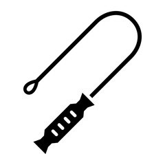 Long Reach Tool Glyph Icon
