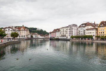Fototapeta na wymiar City of Luzern, Switzerland