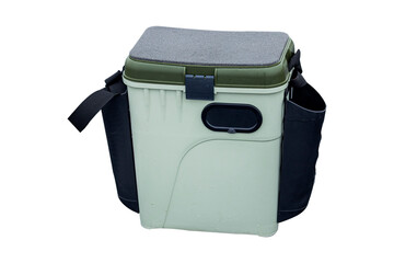ice fishing box, ice fishing chair box, isolate