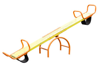 Children's carousel, children's playground, carousel on a white background