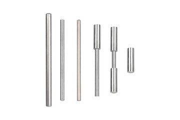 metal chrome pipes, isolate