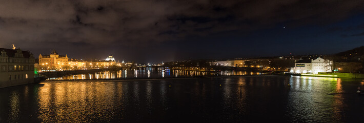 Fototapeta na wymiar Prague at Night