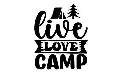 Camping SVG Cute File Design Bundle