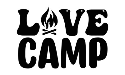 Camping SVG Cute File Design Bundle