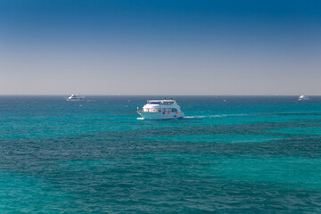 Egypt. Red sea day, yacht