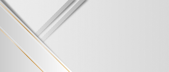 Modern abstract white overlap style background