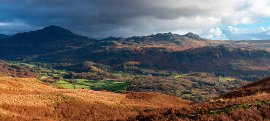 Autumn in the Lake District National Park Cumbria UK