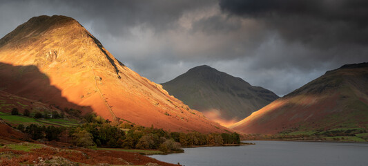 Views of Wastwater in the Lake District National Park