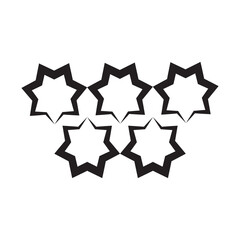 five star seven icon