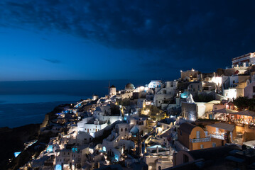 Naklejka premium santorini