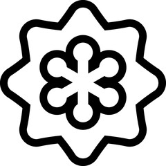 Obraz premium Flower blossom plant vector icon