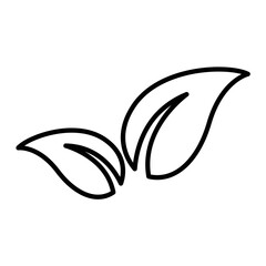 Fototapeta premium leaf icon design vector template